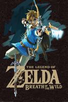 Poster The Legend of Zelda - Breath of the Wild Game Cover 61x91,5cm - thumbnail