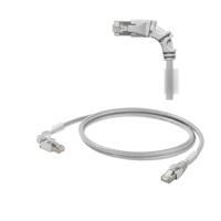 Weidmüller 2703320010 RJ45 Netwerkkabel, patchkabel CAT 6A S/FTP 1.00 m Grijs 1 stuk(s) - thumbnail