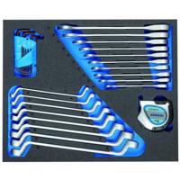 Gedore Ring-/ringratel-steeksleutel-/stiftsleutelset | 27-delig | In CT-module - 2957485 - thumbnail