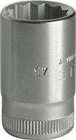 Stahlwille Dopsleutelbit | 3/8 inch 12-kant | sleutelwijdte 13 mm | lengte 30 mm | 1 stuk - 02010013 02010013 - thumbnail
