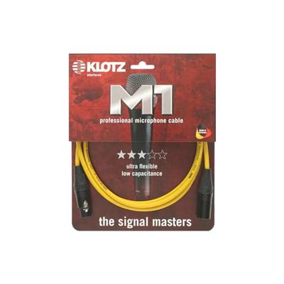 Klotz M1FM5N0100 Professionele XLR-microfoonkabel 1 meter - thumbnail