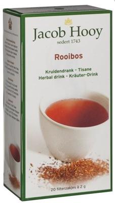 Jacob Hooy Rooibos Theezakjes 20st