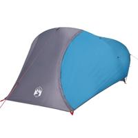 Koepeltent 4-persoons waterdicht blauw - thumbnail