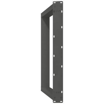 Eettafelpoten 2 st U-vormig 80x(72-73) cm staal antraciet