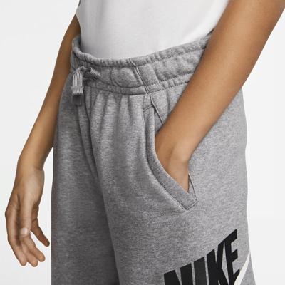 Nike sweatshort grijs melange/zwart/wit