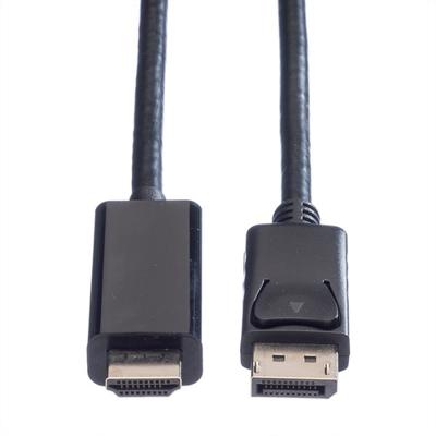 VALUE DisplayPort Kabel DP - UHDTV, M/M, zwart, 5 m