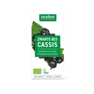 Purasana Biologische Zwarte Bes Capsules Purasana Biologische Zwarte Bes Capsules