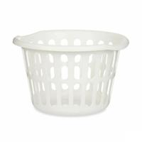 Mand Kipit Wit Polypropyleen 27 L (18 Stuks) - thumbnail