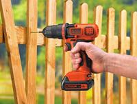 BLACK+DECKER BDCDD18N 18V Schroefboormachine | Zonder accu en lader - BDCDD18N-XJ - thumbnail