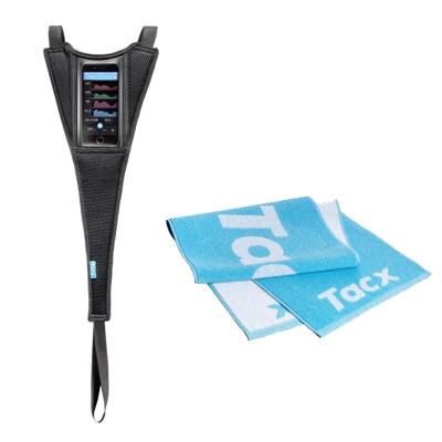 Garmin tacx® sweat set incl. smartphone sweat catcher + towel t2935