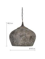 Light & Living Hanglamp 'Emine' 43.5cm - thumbnail