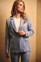 Helena Hart Blazer Tezza Lano 7729 Blazers Blauw - thumbnail