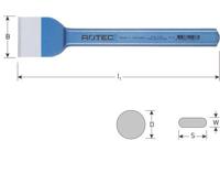 Rotec Voegbeitel vlak-ovaal 75x230 mm - 2181105 - thumbnail