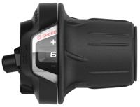 Shimano revoshifter tourney 6 speed 2050mm zwart - thumbnail