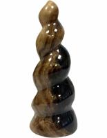 Aragoniet Sculptuur Handgeslepen Afghanistan Elegante Draai - thumbnail