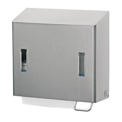 SanTRAL SanTRAL combinatiedispenser zeep- & handdoekdispenser - RVS