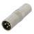 Neutrik NA3 M5M 5-pins XLR male naar 3-pins male XLR adapter - thumbnail