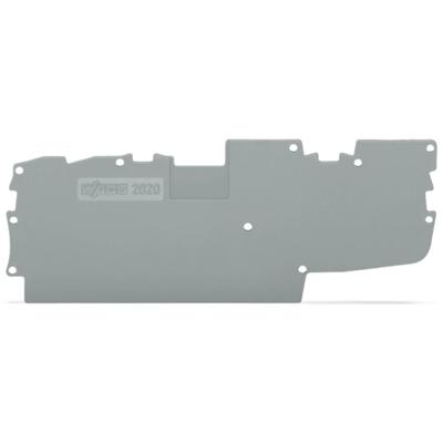 WAGO 2020-1491 Afsluitplaat 100 stuk(s)