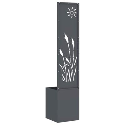 VidaXL Tuin privacy screen fretwerk antraciet 50 x 32 x 150 cm