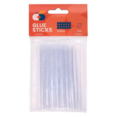 Colorations - transparante smeltlijmsticks - 7x100 mm, 18st.