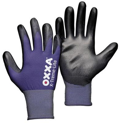 Oxxa X-Treme-Lite Werkhandschoen Pu Nylon Blauw, 10 - 15110010 - 15110010 Oxxa X-Treme-Lite Werkhandschoen Pu Nylon Blauw, 10 - 15110010 - 15110010