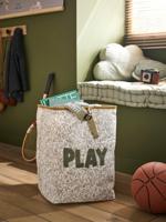 Vierkante opbergmand PLAY ecru - thumbnail