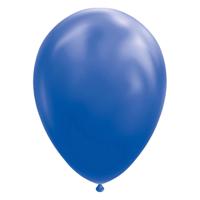 Globos Ballonnen donkerblauw 30cm, 10st. - thumbnail