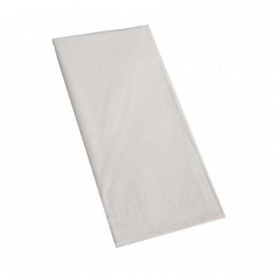 Servet wit 40 x 40 cm 1laags 1/8 vouw 8x125 (1000 stuks)