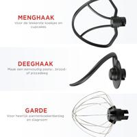 Classic Kitchen Chef 4,5L - Keukenmachine - Zwart - thumbnail