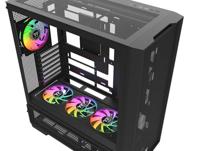 Thermaltake S380 TG ARGB Black Midi-tower PC-behuizing Zwart - thumbnail