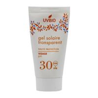 UVBIO Sunscreen face gel bio SPF30 30 Milliliter - thumbnail