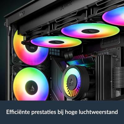 Arctic P12 Pro PWM PST A-RGB Black 3-pack
