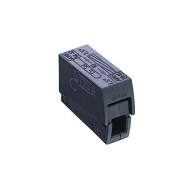WAGO 224-104 224-104 Lampklem Flexibel: 0.5-2.5 mm² Massief: 0.5-2.5 mm² Aantal polen: 2 100 stuk(s) Zwart WAGO 224-104 224-104 Lampklem Flexibel: 0.5-2.5 mm² Massief: 0.5-2.5 mm² Aantal polen: 2 100 stuk(s) Zwart