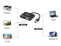 Equip 133386 USB grafische adapter 1920 x 1080 Pixels Zwart - thumbnail