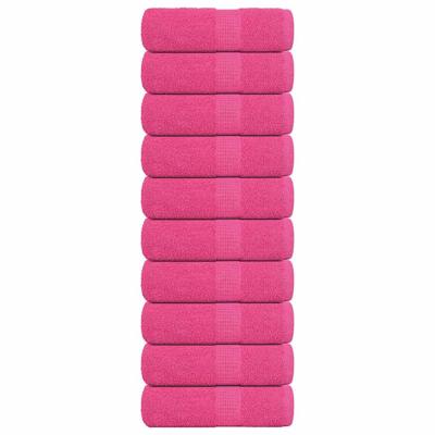Washandjes 10 stuks FROGN Roze 30x30 cm 100% Katoen