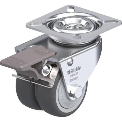 Blickle LDA-PATH 50KF-FI Dubbel zwenkwiel Wieldiameter: 50 mm Draagvermogen (max.): 80 kg 1 stuk(s)