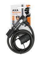 AXA Resolute C10-150 Kabelslot Combinatie - Zwart - thumbnail
