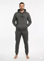 Indigo Denim - Joggingpak Heren - Donkergrijs - thumbnail