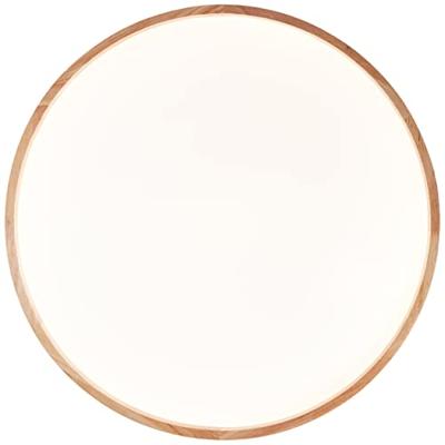 Brilliant PlafondlampAlson Ø 49,5cm wit met hout - G99787/75