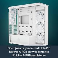 Arctic Xtender Midi-tower PC-behuizing, Gaming-behuizing Wit - thumbnail
