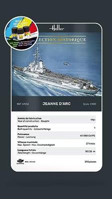 Heller 57034 STARTER KIT Jeanne d'Arc Bouwpakket Schaal 1:400