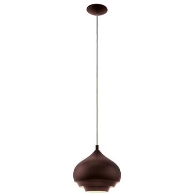 EGLO Camborne hangende plafondverlichting Flexibele montage Bruin, Crème E27 A, A+, A++, B, C, D, E