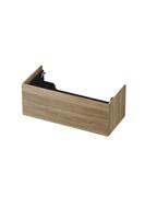 INK - Onderkast 1 Lade Push 2 Open Bestaande Uit - 1000x450x376 Mm - Zuiver Eiken - thumbnail