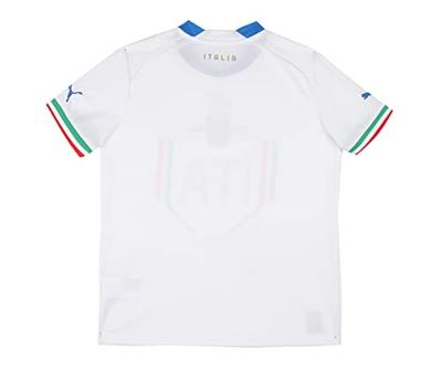 Italië Shirt Uit Junior 2022-2023 - Maat 140 - Kleur: Wit | Soccerfanshop