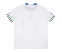 Italië Shirt Uit Junior 2022-2023 - Maat 140 - Kleur: Wit | Soccerfanshop - thumbnail