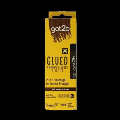 Schwarzkopf Got2b Glued 2-in-1 Brows & Edges Donkerbruin Schwarzkopf Got2b Glued 2-in-1 Brows & Edges Donkerbruin