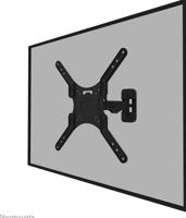 Neomounts wl40-540bl14 screen wall mount, 55", tilt, full motion, 2 pivots, vesa 400x400 - thumbnail