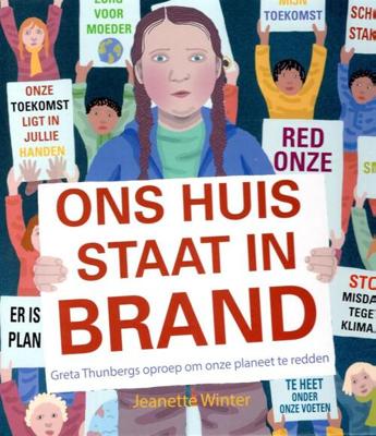 Ons huis staat in brand (Hardback)