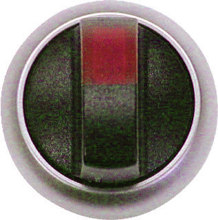 Eaton 216845 M22-WRLK3-R Keuzetoets Kunststof frontring Knevel Zwart 1 stuk(s)