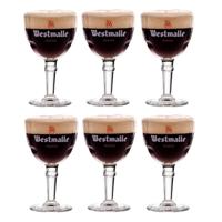 Westmalle Bierglazen Trappist - 330 ml - 6 stuks - thumbnail